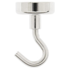 Магнит неодимовый Cartage с крючком, d-25мм, 10кг (4790150)