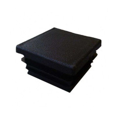 Заглушка для стальных труб пластиковая, квадр. 50х50мм