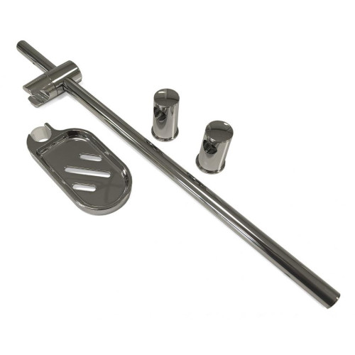 Душевая кабина ТРИТОН 90х90см низ. поддон, ПРАЙМ САТИН, серое заднее стекло, М3 (3 кор)