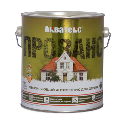 Текстурное покрытие АКВАТЕКС ПРОВАНС БЕЛЫЙ 2,5л (4шт)