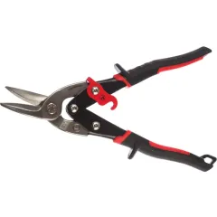 Ножницы по металлу GROSS Piranha прямой и левый рез, двухкомпонентные рукоятки 250 мм (78321)