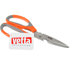 Ножницы VETTA кухонные 21см с орехоколом и открывалкой (884-213)