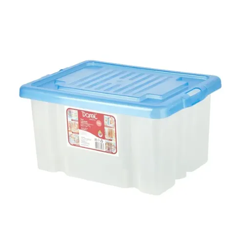 Ящик хозяйственный 18 л Darel с крышкой (ЯФ0118)