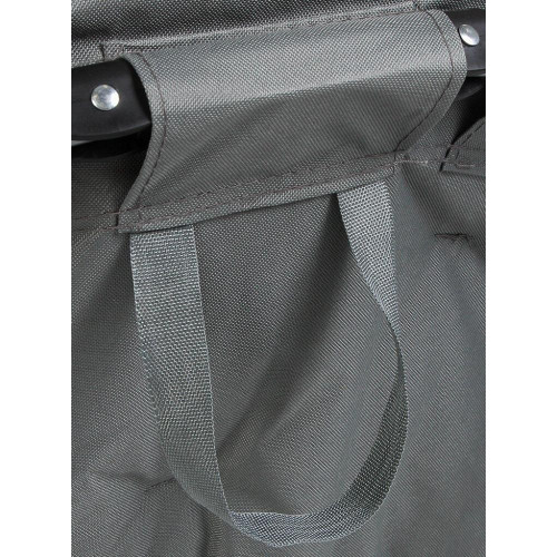 Кресло складное Green Days Гриб, полиэстер, темно-серое до 100кг 80х80х80см с сумкой-чехлом (353010)