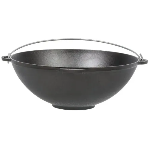 Казан Гардарика чугунный с крышкой и дужкой 8л (478236)