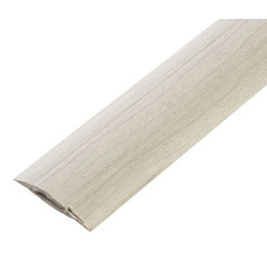 Порог с кабель-каналом 36мм 0,9 Ясень серый ПВХ (ПМК36-0,9 253 ИДЕАЛ)