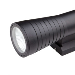 Светильник уличный ES TECHNO LED 1502 TUBE DOBLE черный