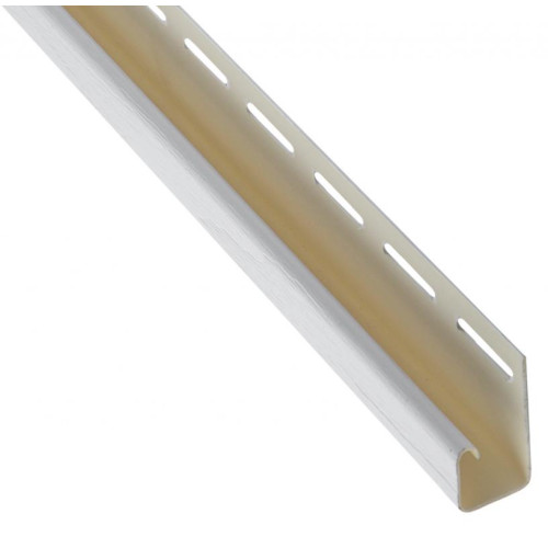 АЛЬТА планка к сайдингу ДЖЕЙ 3 м Белый