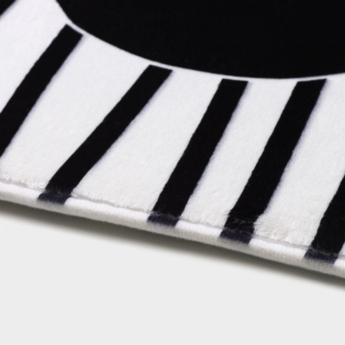 Коврик для ванной 450х1200мм ДОЛЯНА Коты (3542593)