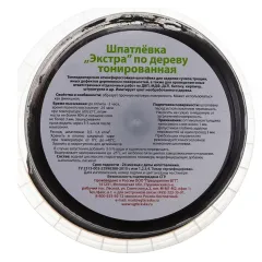 Шпатлёвка VGT ЭКСТРА по дереву Венге 0,3 кг