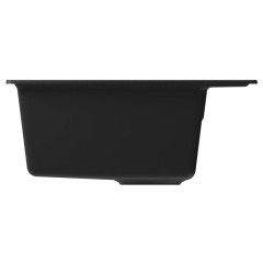 Мойка комп. MIXLINE ML-GM28 450х500x190мм, ультрачерная (344), сифон