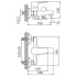 Смеситель для ванны FRUD R32105 Ф35, хром