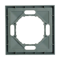 Рамка 1-пост ЭМИЛИ платиново-серый PFR00-5001-10