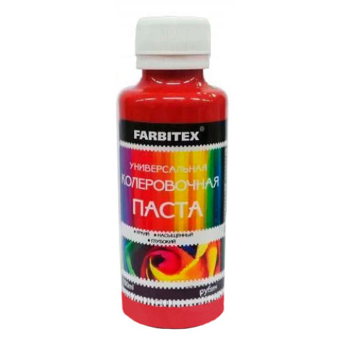 Колер FARBITEX универсальный Рубин 100мл