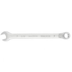 Ключ гаечный комб. MATRIX полированный хром 07мм, CrV (15151)