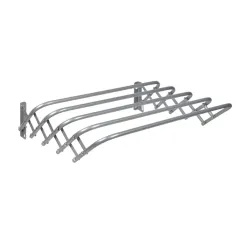 Сушилка для белья настенная раздвижная NIKA 0,9м серая СН90/С (2431308)