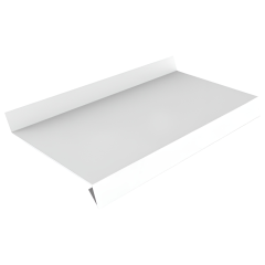 Отлив 20*100*30*1250 (RAL 9003 Сигнальный Белый)