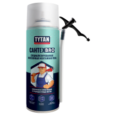 Пена монтажная TYTAN Professional САНТЕХBRO всесезонная 500мл (14563)