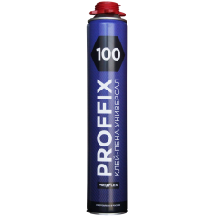 Клей-пена PROFFLEX ПРОФ 850мл универсальная Proffix 100 (230716)