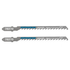 Пилки для лобзика GROSS T244D 2шт (78270)