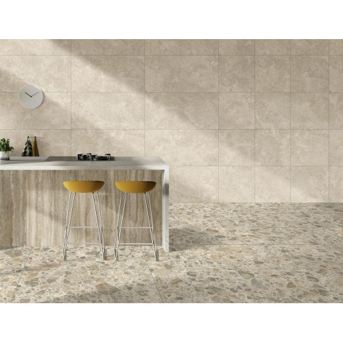 Плитка керамогранит 1200*600 VITRA CityStone Чеппо Мультиколор Матовый R10A 7Рек (за 1 м2)