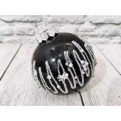 Шары новогодние набор 3шт 7см 