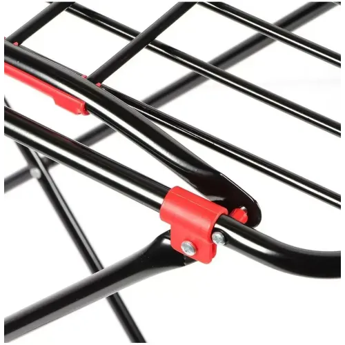 Сушилка для белья напольная DOGRULAR 17,5м, 132х53,5х134см, черная, Адель (508457)