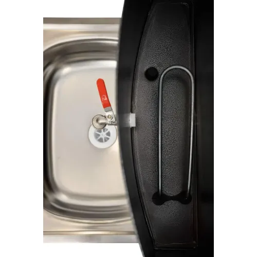 Умывальник дачный ВИХРЬ ЛЮКС (74/4/2) с подогревом, нержавеющая мойка, цвет медь