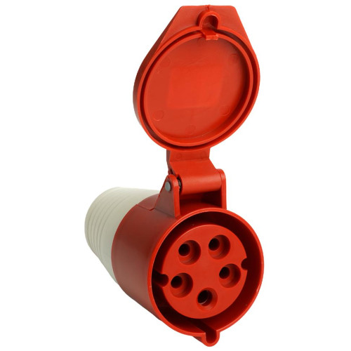 Розетка STEKKER 3P+PE+N 32A IP44 ST-225 RST32-225-44 49443