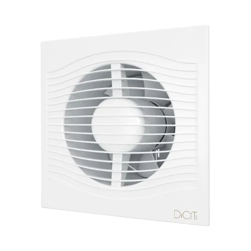 Вентилятор осевой D125 SLIM 5C с обратным клапаном
