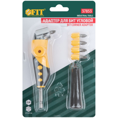 Адаптер для бит угловой FIT (37853)