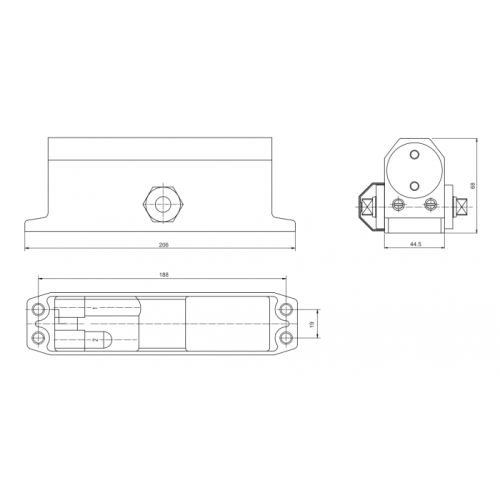 Доводчик APECS DC-20.4/1050/100-A1-W (0099)