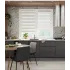 Рулонные жалюзи День-Ночь easy fix 52*160 белый