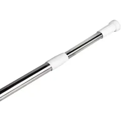 Карниз для ванной HAIBA, хром, телескопич.140-260 см (808401)