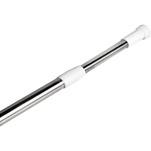 Карниз для ванной HAIBA, хром, телескопич.140-260 см (808401)