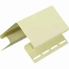 DOCKE планка к сайдингу D4,5D угол наружный БАНАН 3м