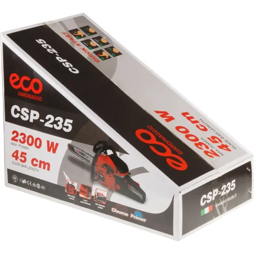 Пила цепная бензо ECO CSP-235