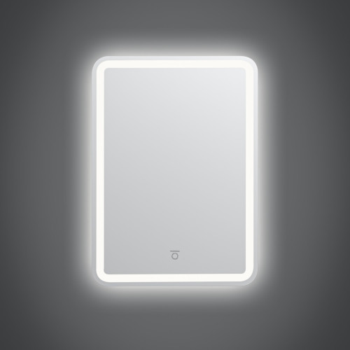 Зеркало EVA GOLD 80х60 см с LED подсветкой "Люксор" прямоугольное