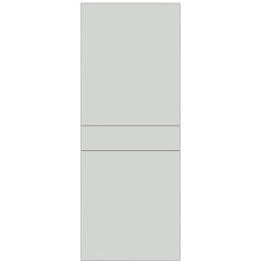Дверное полотно Браво-0.24 ДГ 60 П Grey Silk, покрытие ПЭТ (BRAVO)(169-0589)