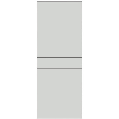 Дверное полотно Браво-0.24 ДГ 60 П Grey Silk, покрытие ПЭТ (BRAVO)(169-0589)