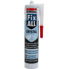 Клей-герметик SOUDAL Fix All Crystal прозрачный 290мл (111821)