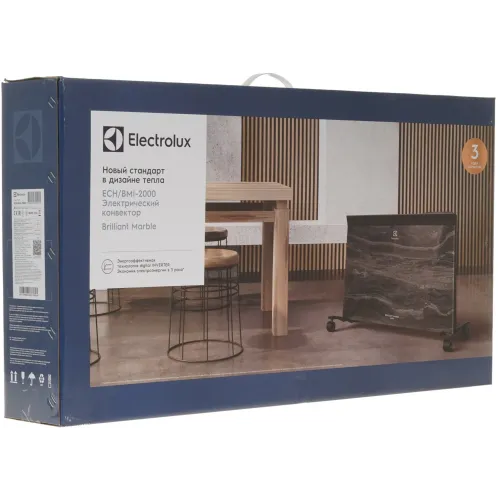 |Обогреватель конвекторный ELECTROLUX Marble ECH/BMI-2000, ножки-колесики