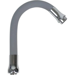 Излив FRAP F7267 гибкий 31см (серый)