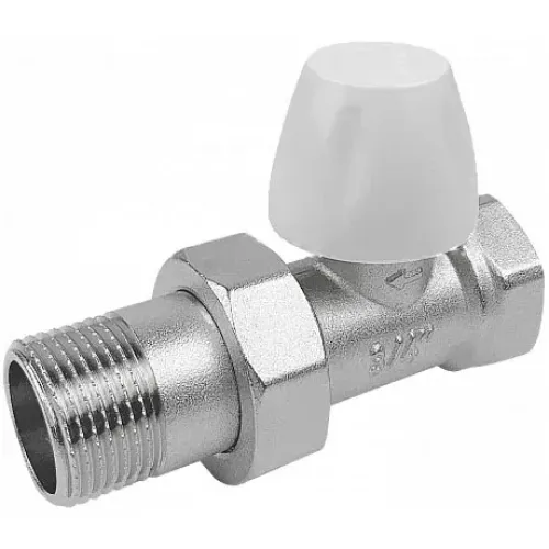 Кран термостатический для радиатора прямой ф 3/4" FRAP F263.05, с патрубком антипротечка