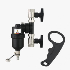 Сепаратор воздуха и грязи GAPPO ф 1" Clean Smart G1420.06 (90°C, 3 бар)