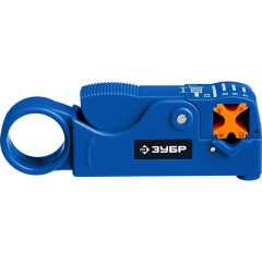Стриппер ЗУБР для коаксиальных кабелей, RG58/RG59/RG6 (COAX-3)(22657)