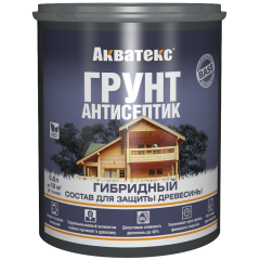 Грунт АКВАТЕКС антисептик гибридный Бесцветный 0,8л