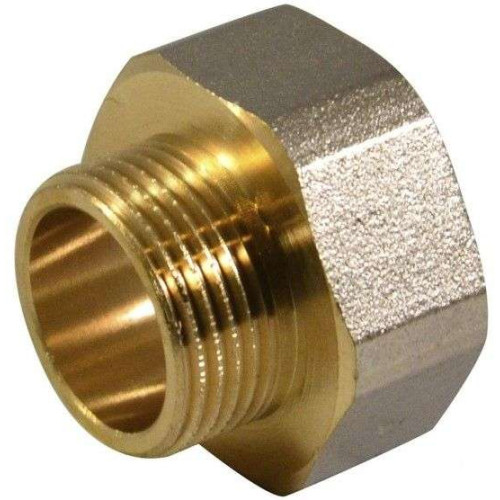 Переходник латунный ф 1/4"х3/8" ш/г