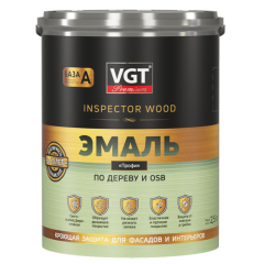 Эмаль VGT ВД-АК-1179 по ДЕРЕВУ "Профи" Графитовая 1 кг