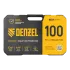 Набор инструментов DENZEL 100 пр. 1/2", 1/4", CrV, S2 (15803)